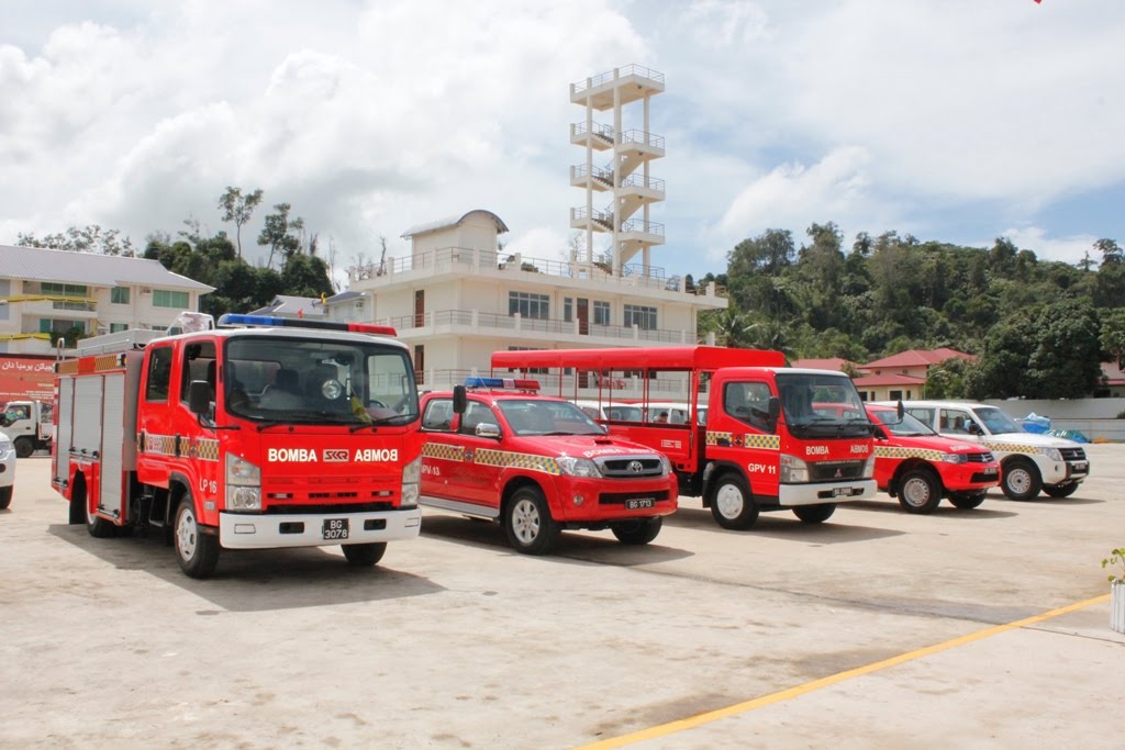 Brunei Fire&Rescue Department Appliances BFRD received 27 new vehicles