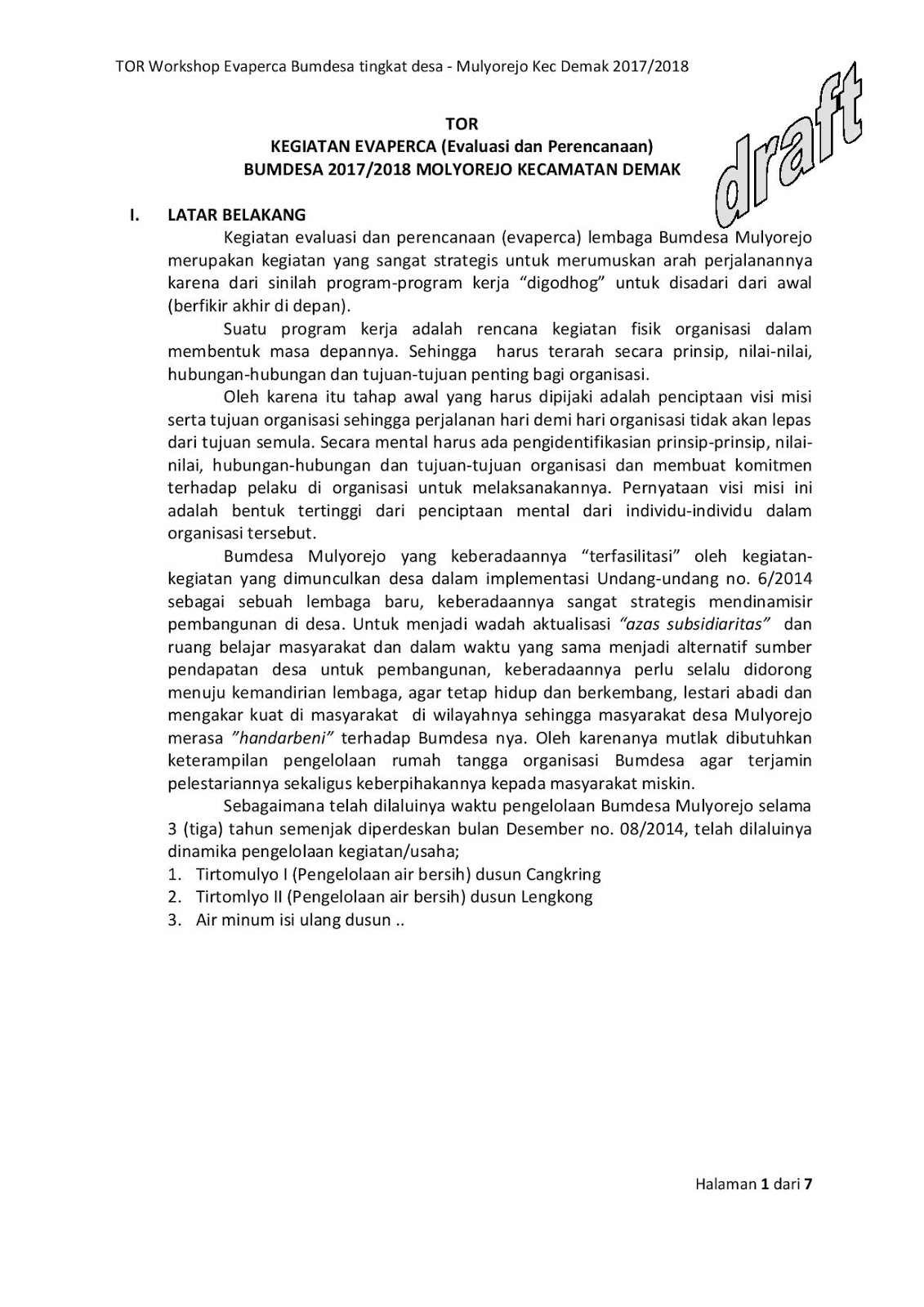 Pemberdayaan Masyarakat Dan Keluarga Contoh Tor Mercon Peng