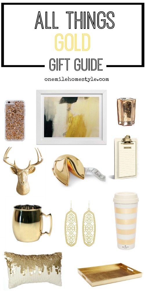 All Things Gold Gift Guide