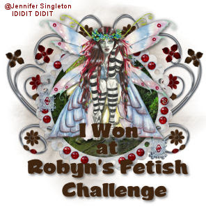 I Won at Robyn's Fetish Badge