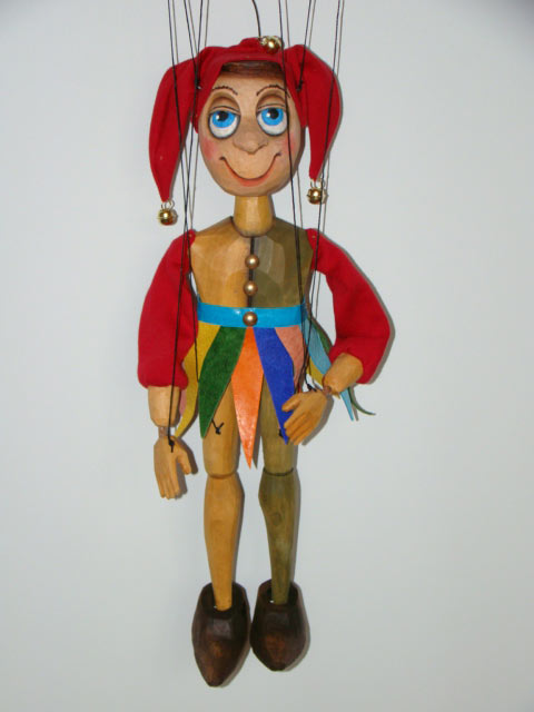 CLICK JESTER MARIONETTE for INSTRUCTIONS on HOW TO BUILD ONE