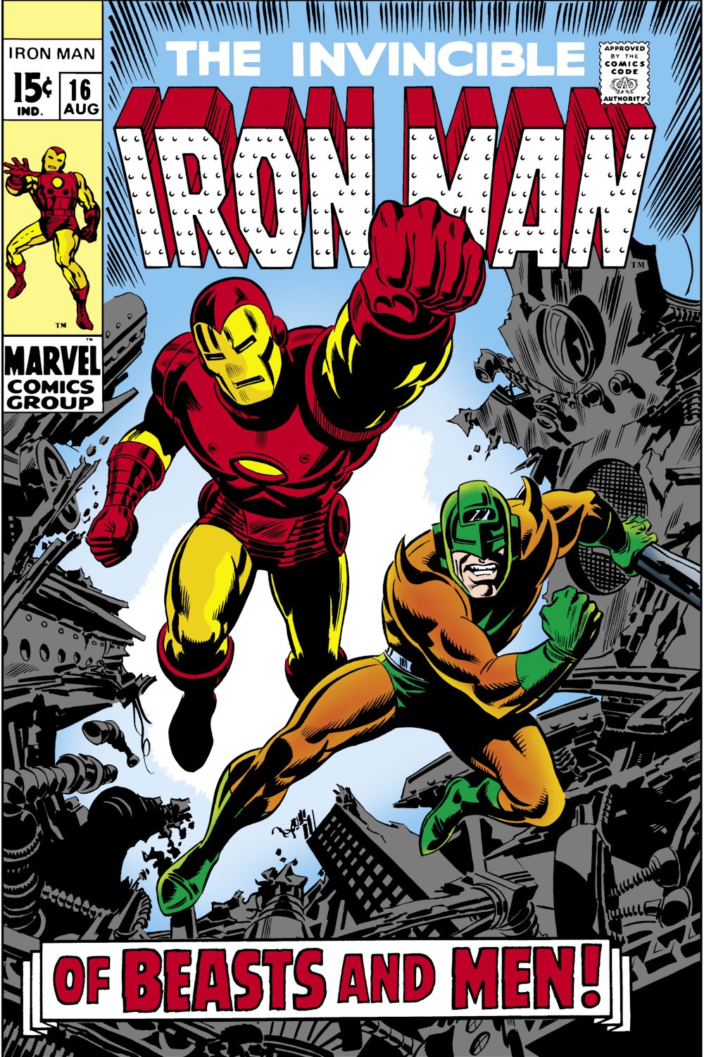 Read online Iron Man (1968) comic -  Issue #16 - 1