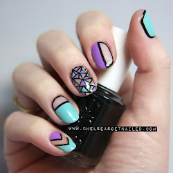 nail geometric nails cut space negative chelsea arts purple chelseaqueen rockin king inspiration trendy liked try askideas fashionisers shape instagram
