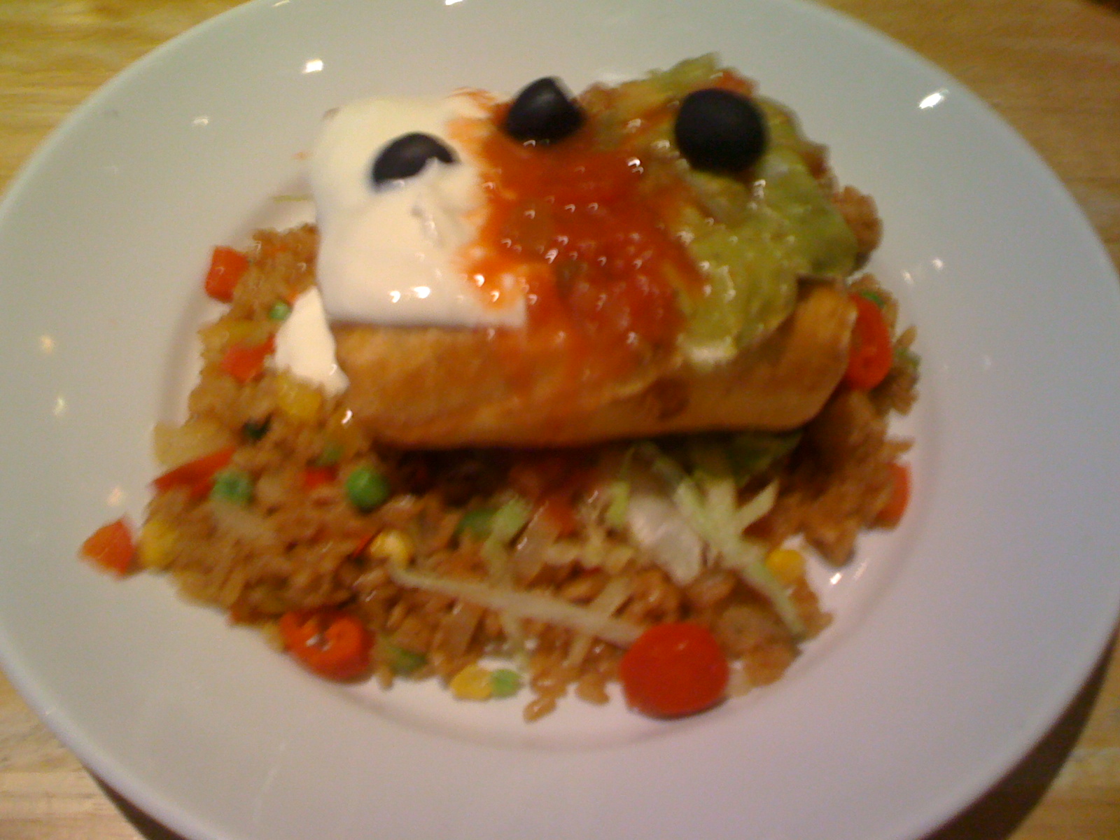 Nomalicious Birthday Burrito in Red Peppers Birmingham!
