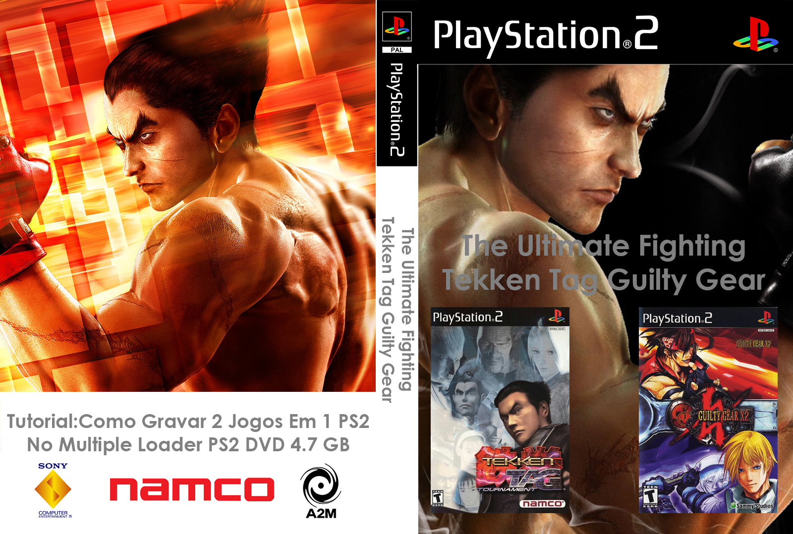 Fighting Collection PS2 The Ultimate Tekken Tag & Guilty Gear PS2