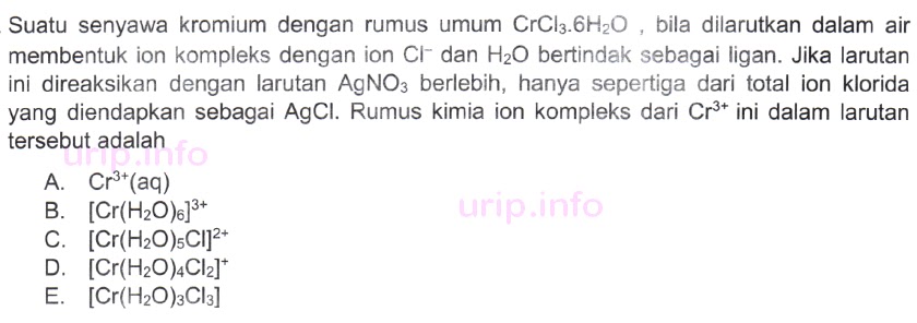 Pembahasan Soal Pilihan Ganda 21 30 Osp Kimia 2018 Urip Dot Info
