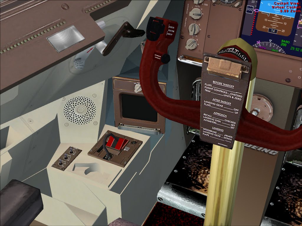 FSX747-400/800 Cockpit Texture Upgrade screenshots