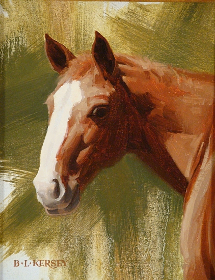 Horse | landscape | Figurative Paintings By "Laurie Kersey" 1961