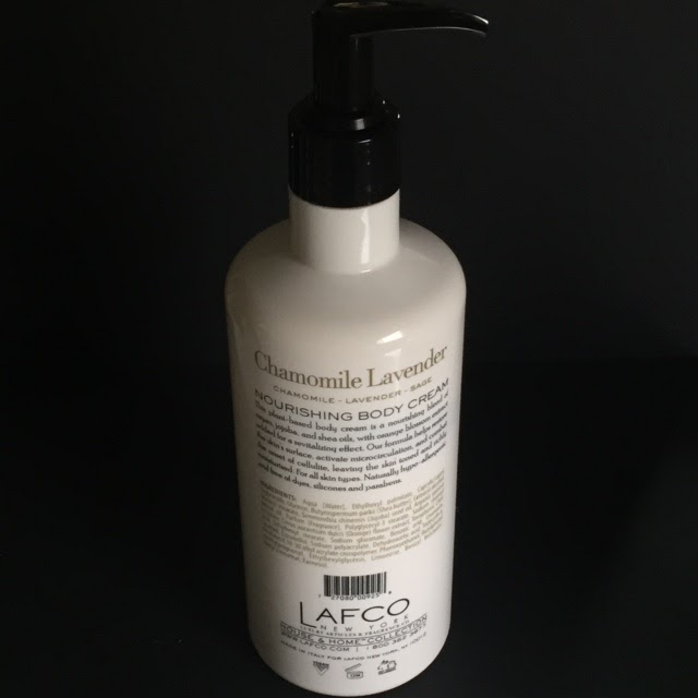 LAFCO New York Chamomile Lavender Nourishing Body Cream and Reparative