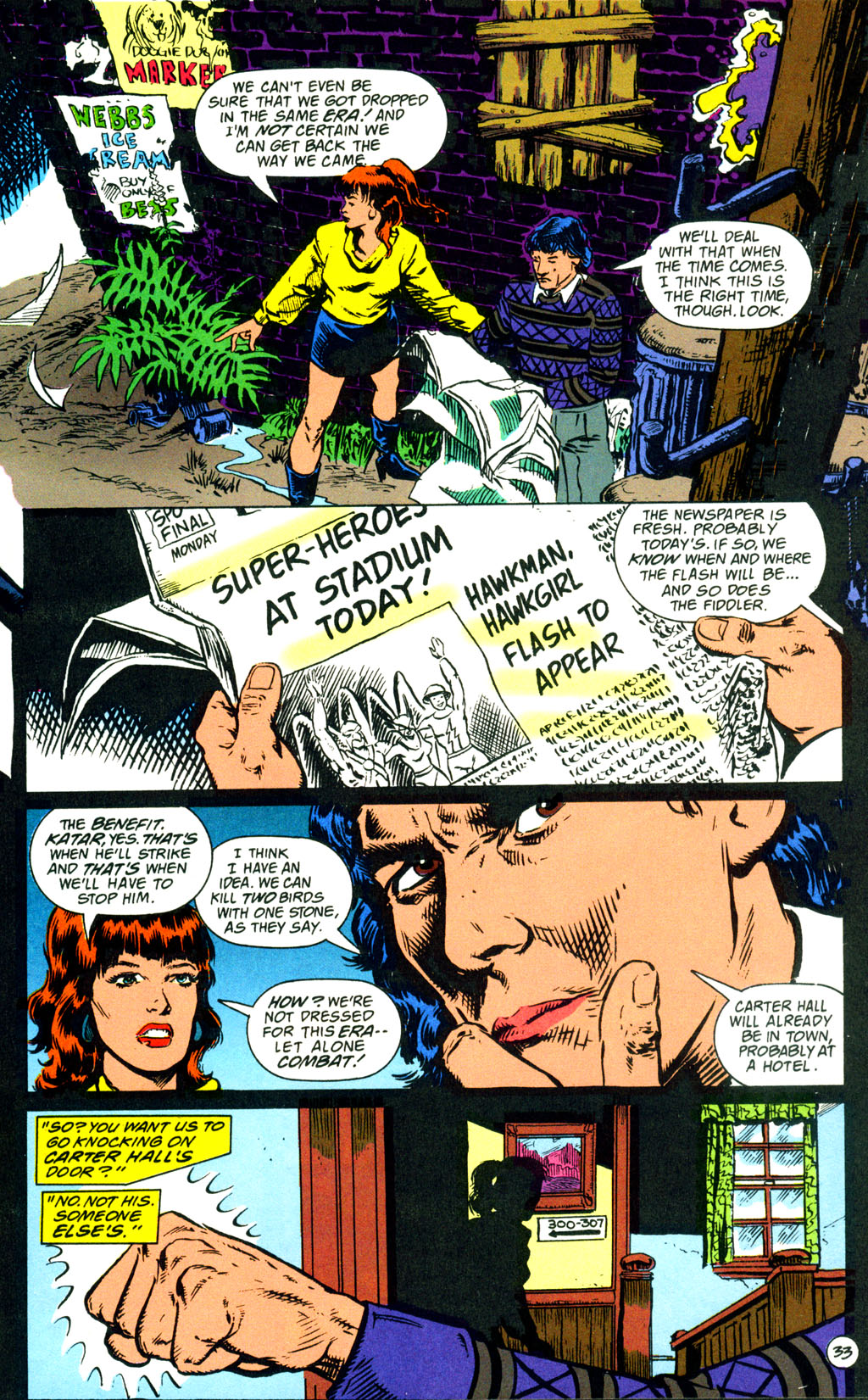 Read online Hawkworld (1990) comic -  Issue # _Annual 1 - 34