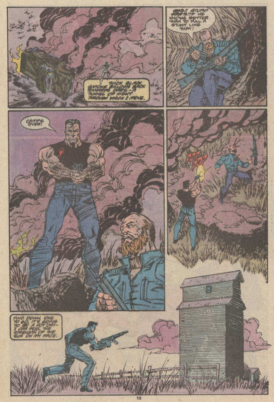 Read online The Punisher (1987) comic -  Issue #23 - Capture the Flag! - 16