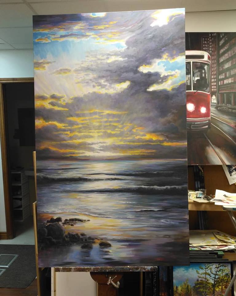 Patti Friday Collingwood Art School and Alexander Art Supplies Ontario