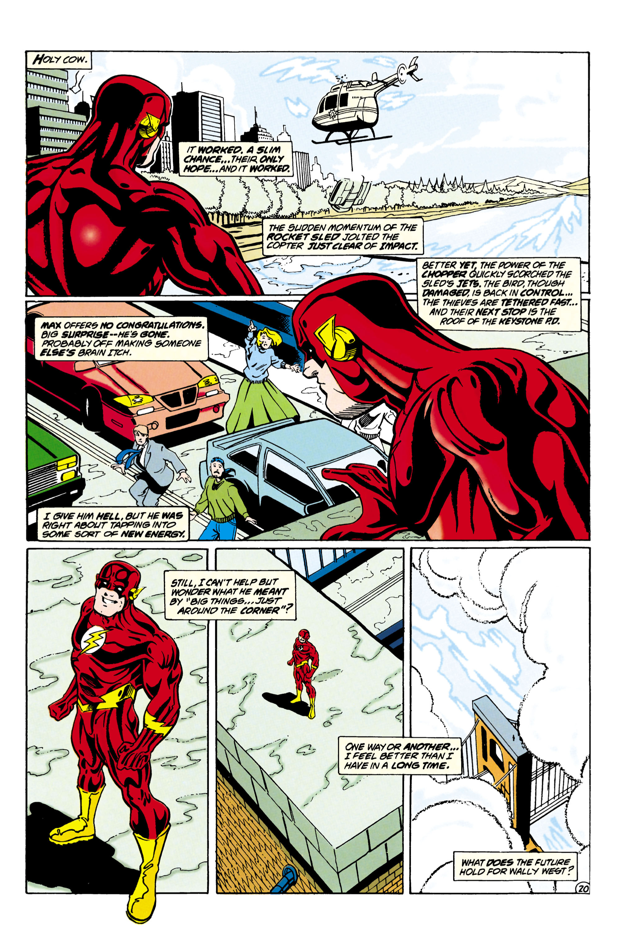 Read online The Flash (1987) comic -  Issue #91 - 21