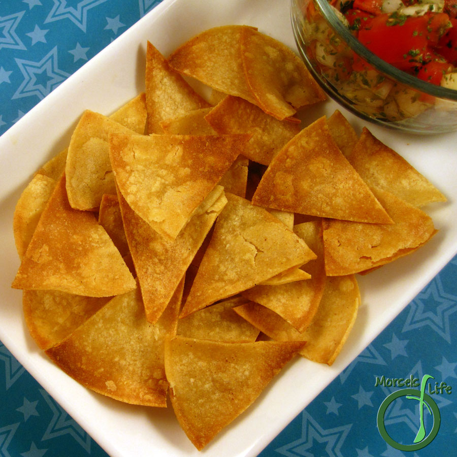 Morsels of Life - Tortilla Chips - Quickly and easily make your own tortilla chips.