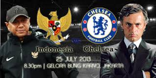Hasil Skor Pertandingan Indonesia vs Chelsea Kamis 25 Juli 2013
