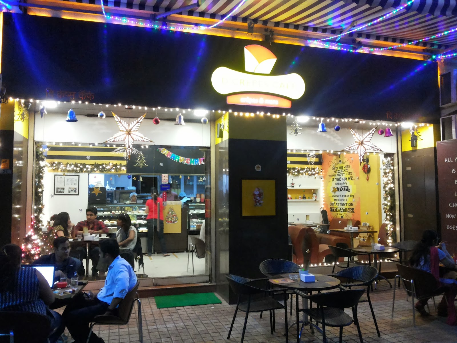 D'Crepes Cafe, Hiranandani Meadows, Thane Lettuce Review