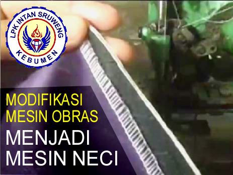 Modif Mesin Obras Jadi Neci