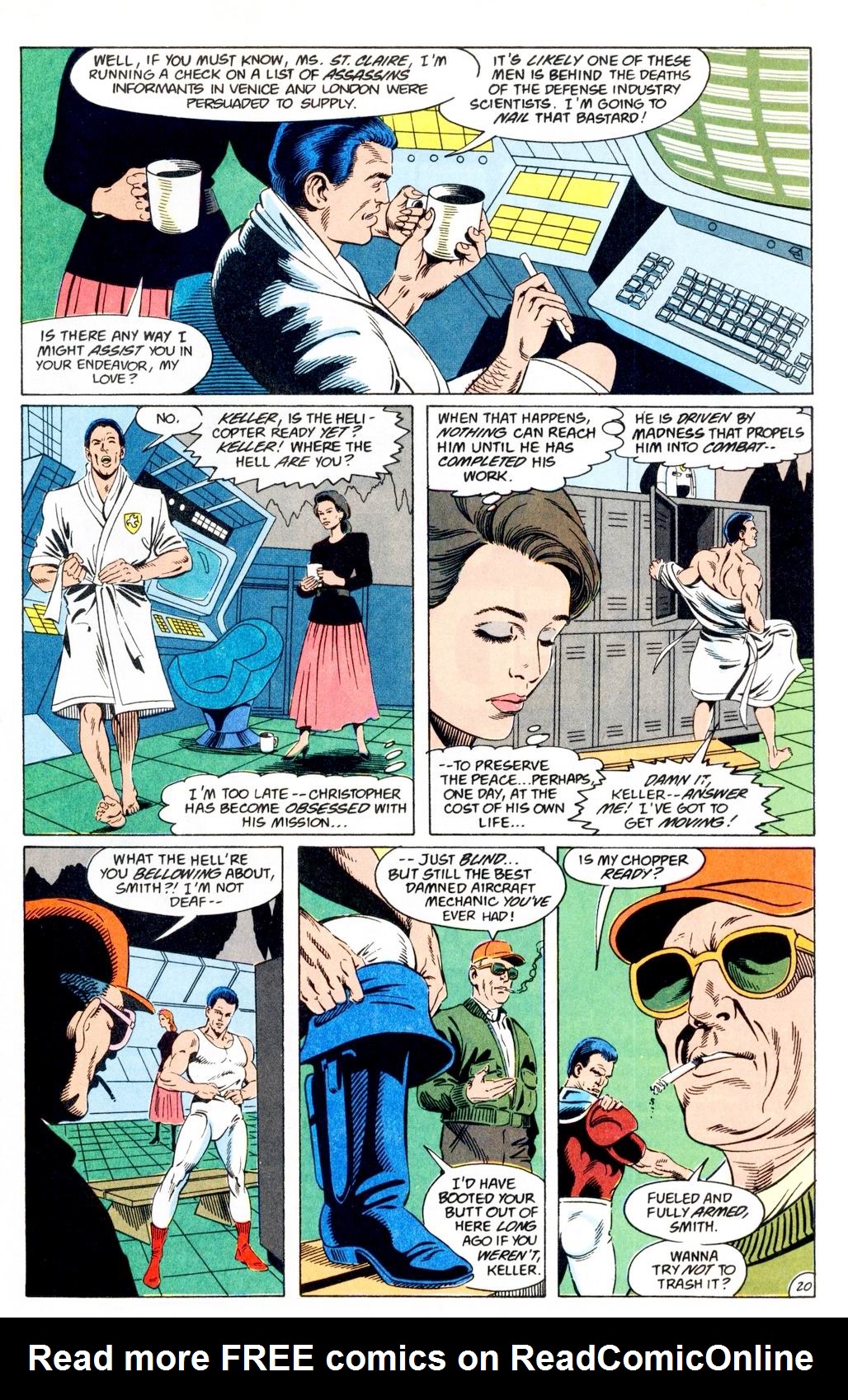Read online Checkmate (1988) comic -  Issue #23 - 21