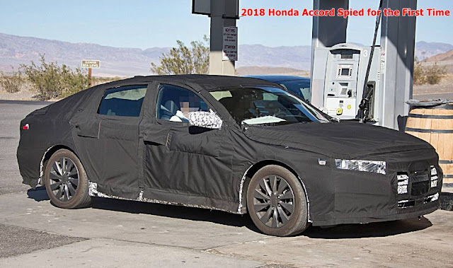 2018 Honda Accord Spied for the First Time