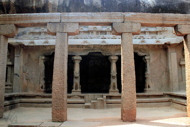 Ramanuja Mantapa, originally a shiva cave temple Ramanuja Mantapa, originally a shiva cave temple
