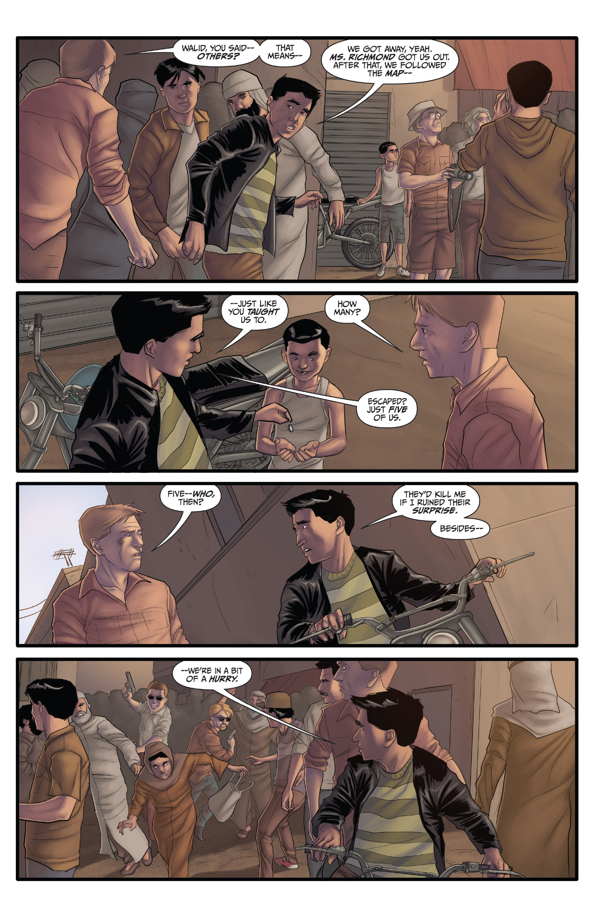 Read online Morning Glories comic -  Issue #38 - 22
