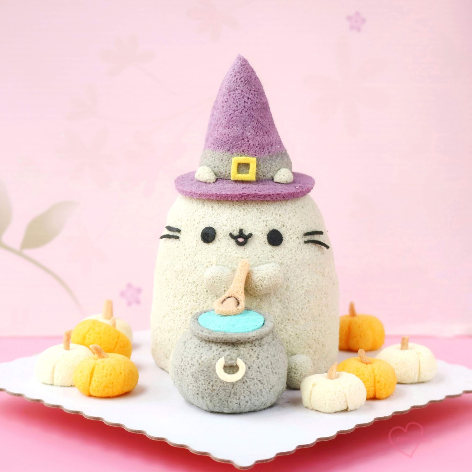 pusheen witch plush