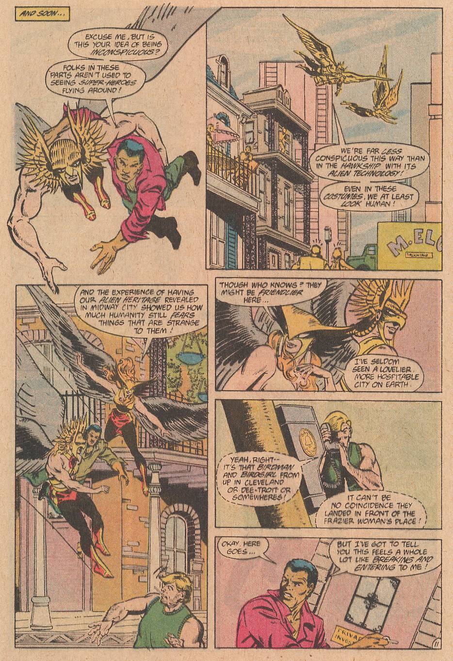 Read online Hawkman (1986) comic -  Issue #13 - 12