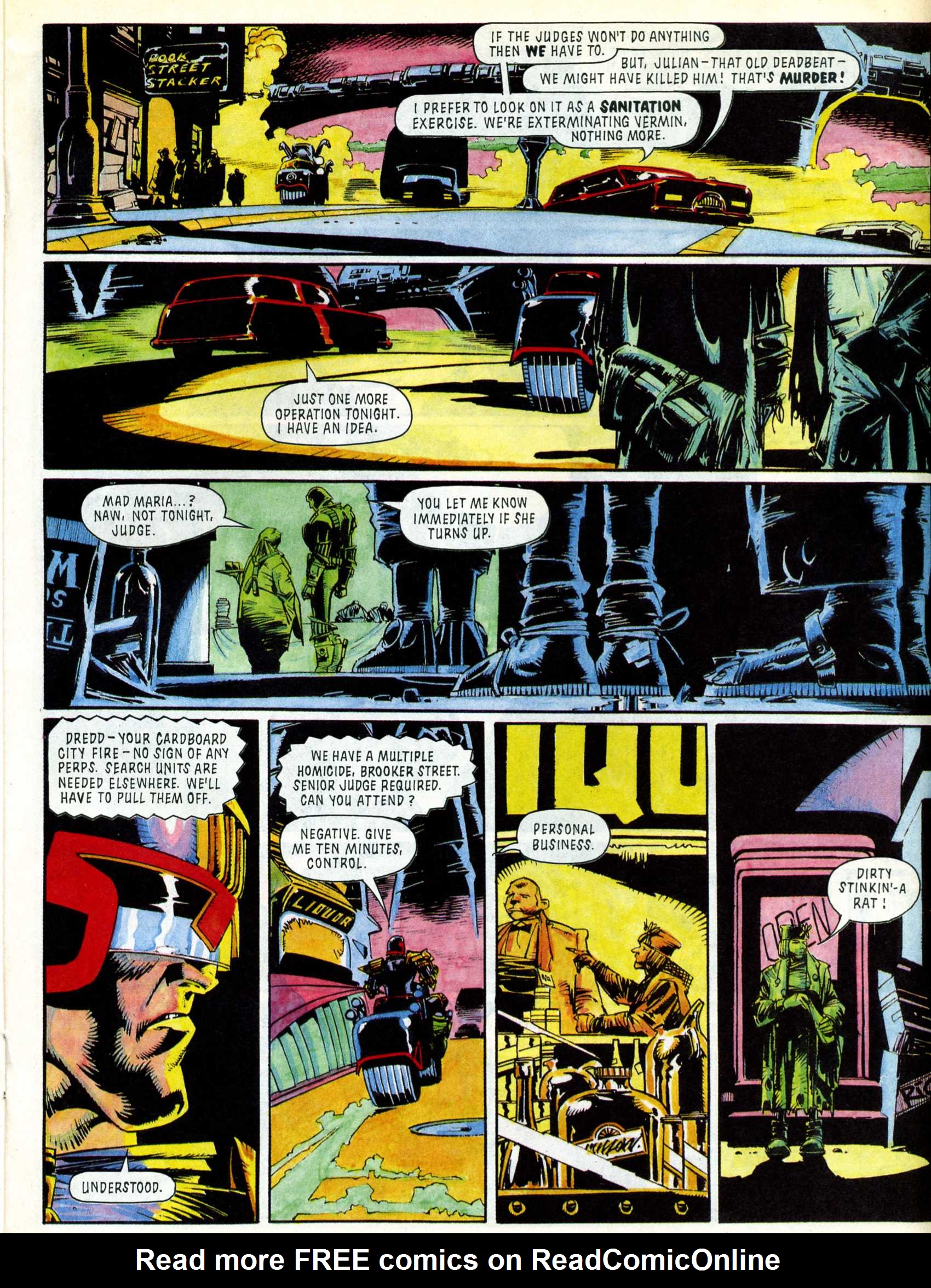 Read online Judge Dredd: The Complete Case Files comic -  Issue # TPB 13 (Part 2) - 7