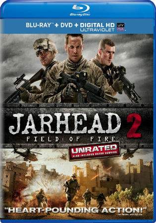 Jarhead 2 Field Of Fire 2014 BRRip 300MB Dual Audio Hindi 480p