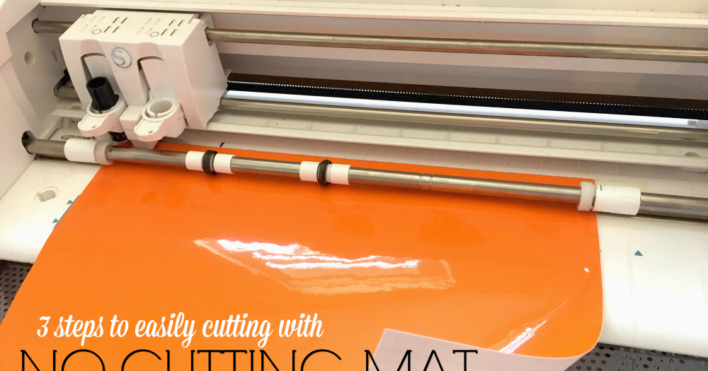 Cutting Without a Silhouette Cutting Mat 3 Steps to Set Up Silhouette