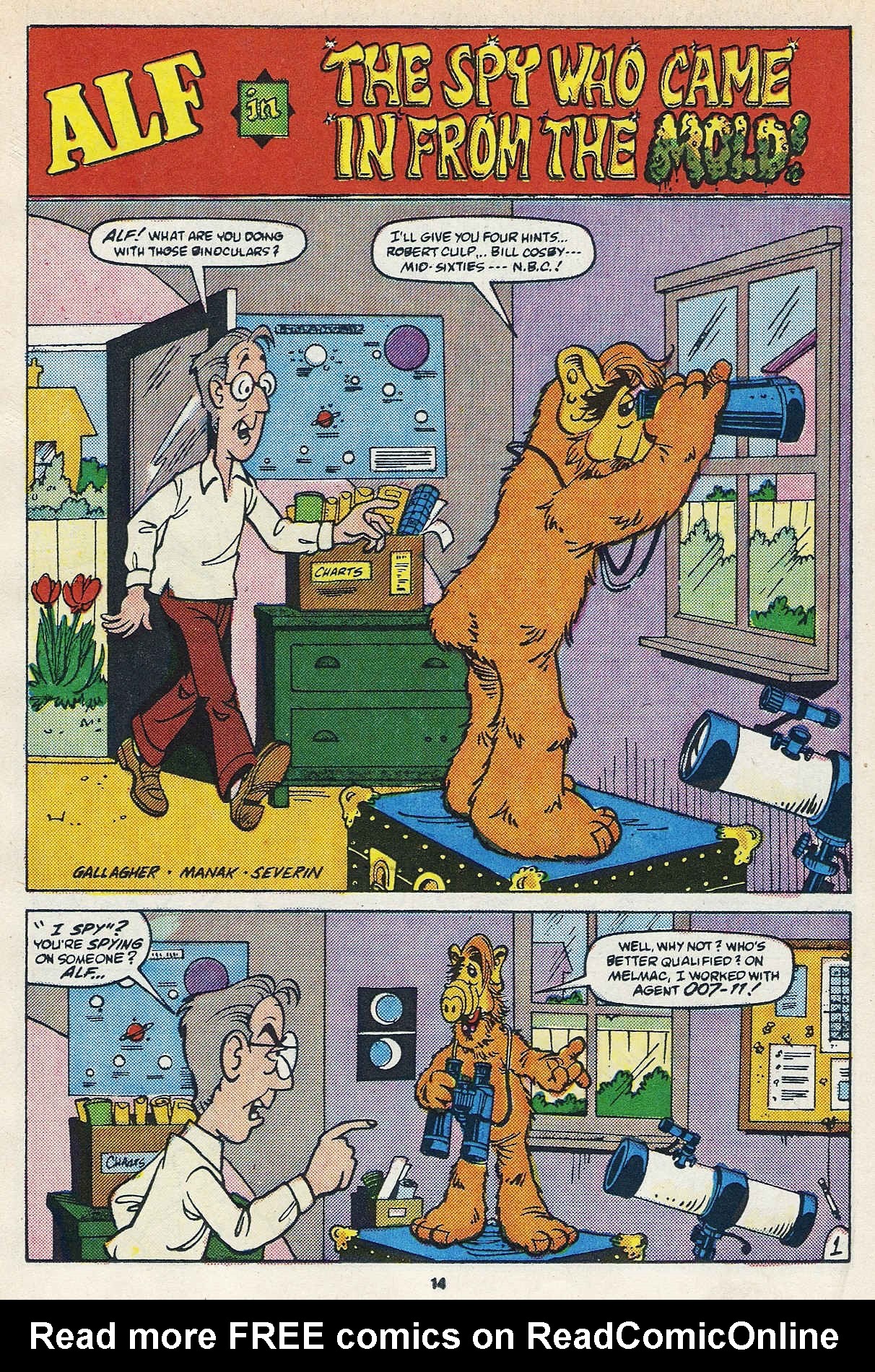 Read online ALF comic -  Issue #16 - 16