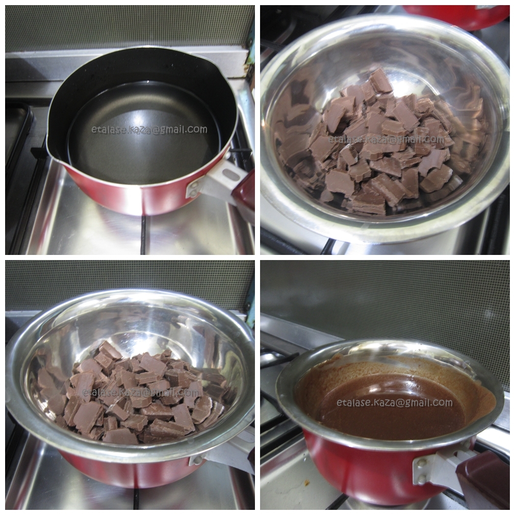 Etalase KAZA Cara Mengetim Coklat