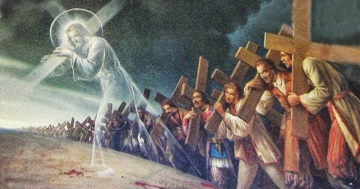 La Enciclopedia de Dios: EL QUE QUIERA SEGUIRME, QUE TOME SU CRUZ Y ME SIGA
