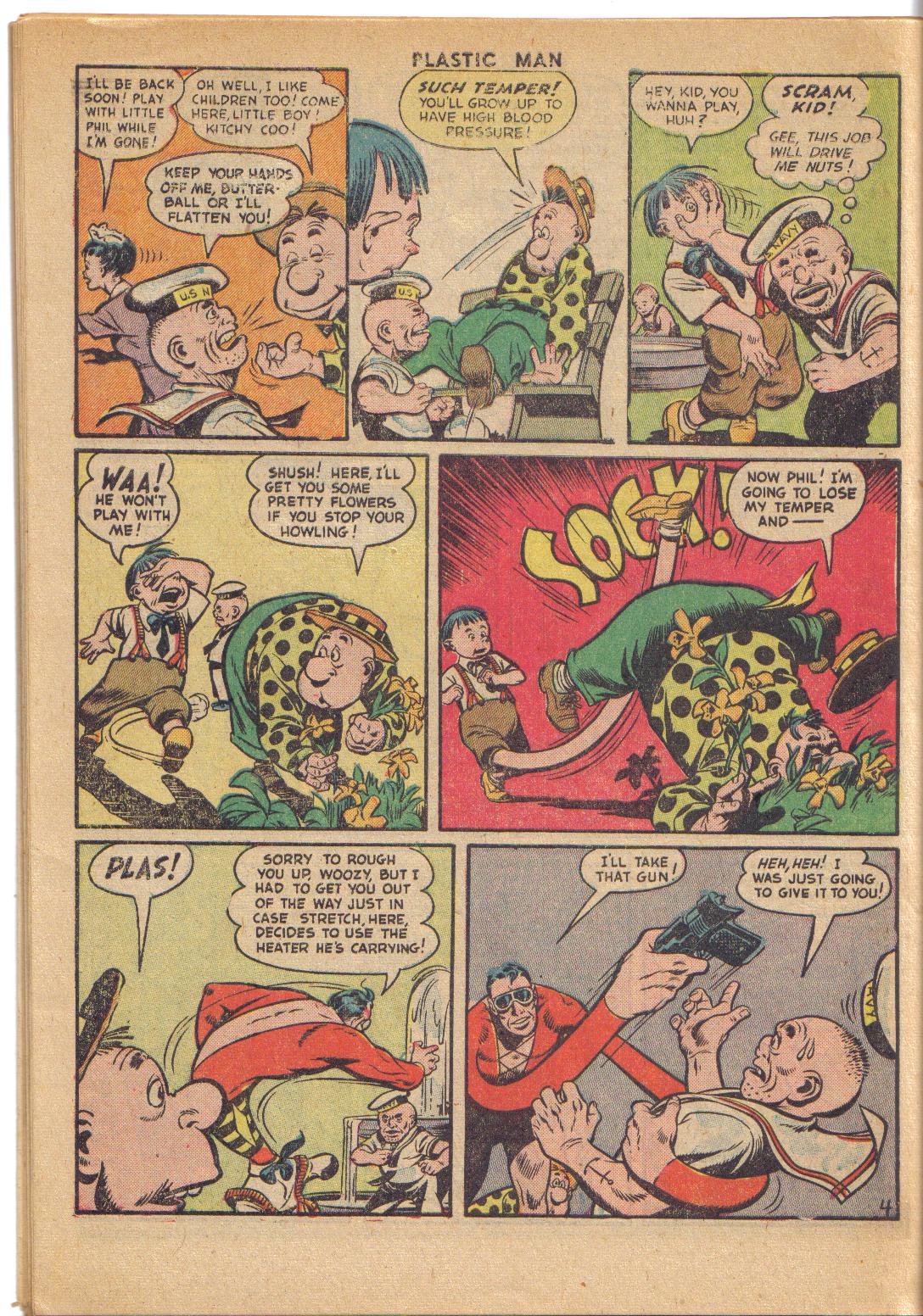 Read online Plastic Man (1943) comic -  Issue #33 - 30