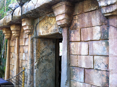 Indiana Jones Adventure ride Disneyland temple entry entrance