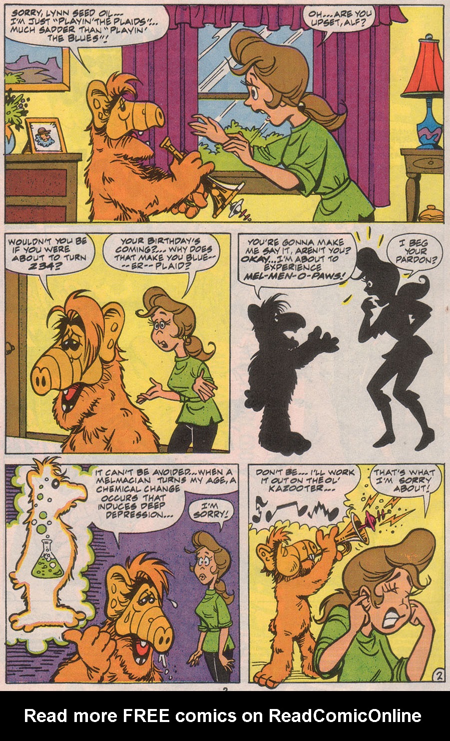 Read online ALF comic -  Issue #45 - 4