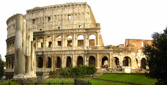 Coliseo de la antigua Roma