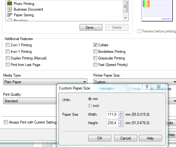 pengaturan printer untuk print kop surat ke amplop pengaturan printer untuk print kop surat ke amplop