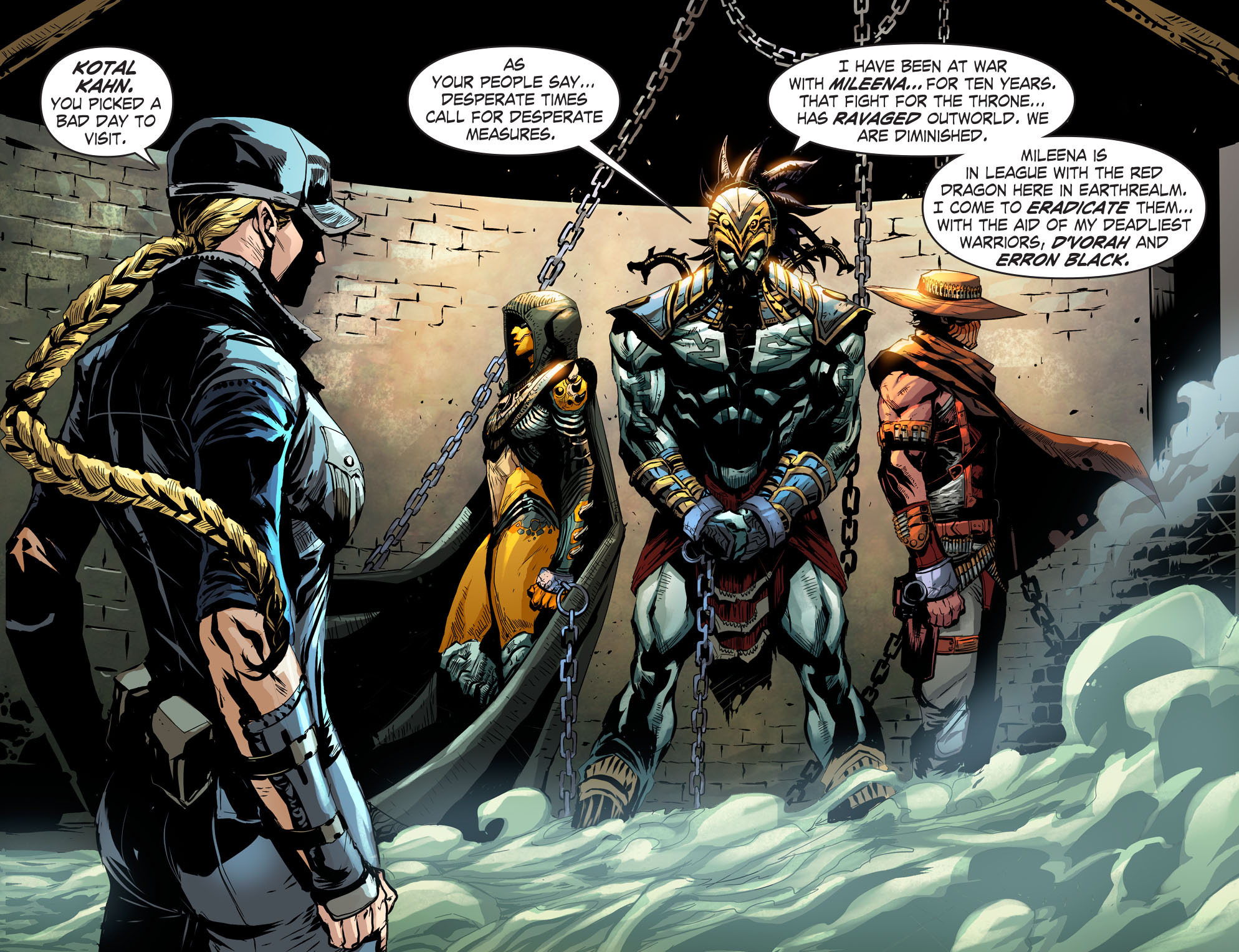 Read online Mortal Kombat X [I] comic -  Issue #4 - 11