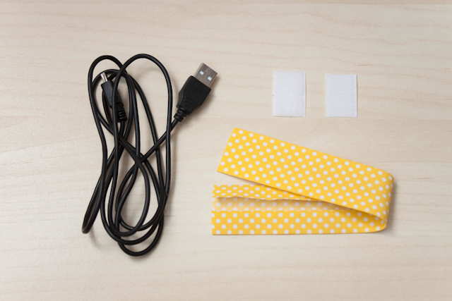 La mar de DIY: TUTORIAL - CABLES RECOGIDOS CON UNA CINTA BIES EN 5 MINUTOS