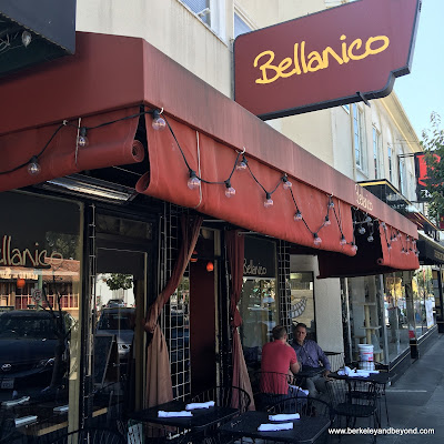 exterior of Bellanico Restaurant & Wine Bar in Oakland, California