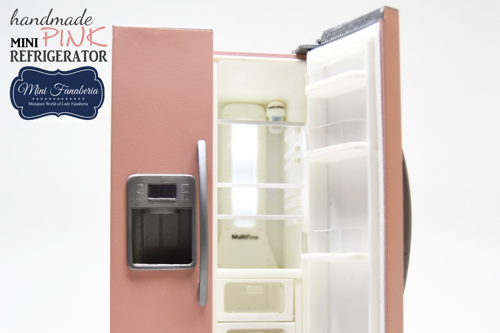 MiniFanaberia PINK refrigerator!! / RÓŻOWA LODÓWKA!!