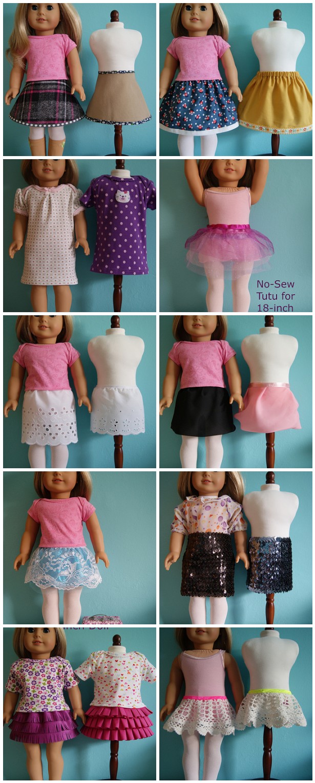 nest full of eggs 18" doll clothes tutorial roundup