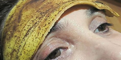 Lay Down With A Banana Peel On Your Forehead Lay Down With A Banana Peel On Your Forehead