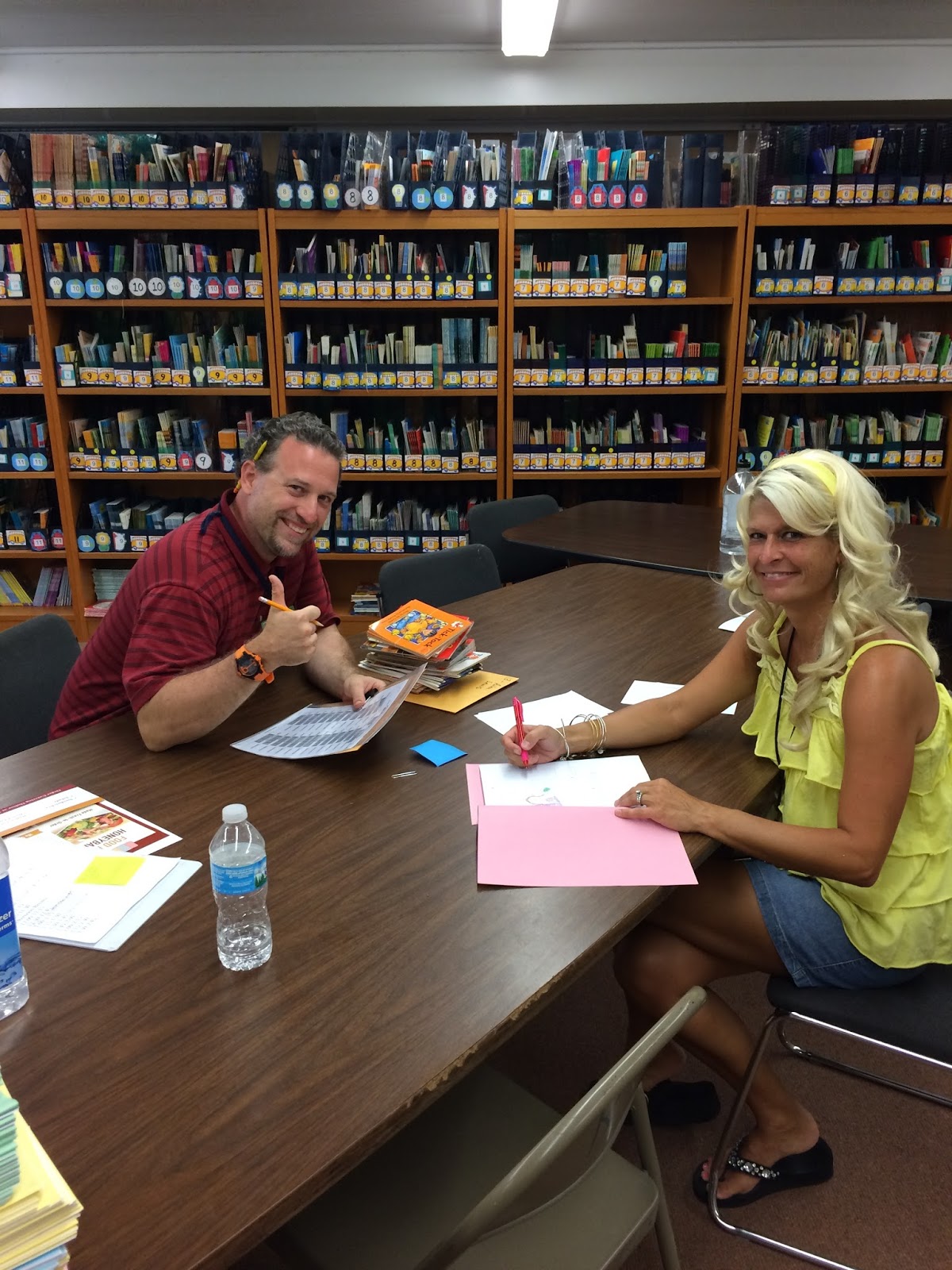 Talking Taylor Schools HOLLAND ELEMENTARY SCHOOL teachers work on PLC