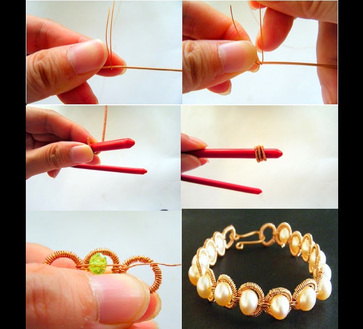 Online Jewelry Making Newsletter Wire Jewelry Tutorial Coiled Rings