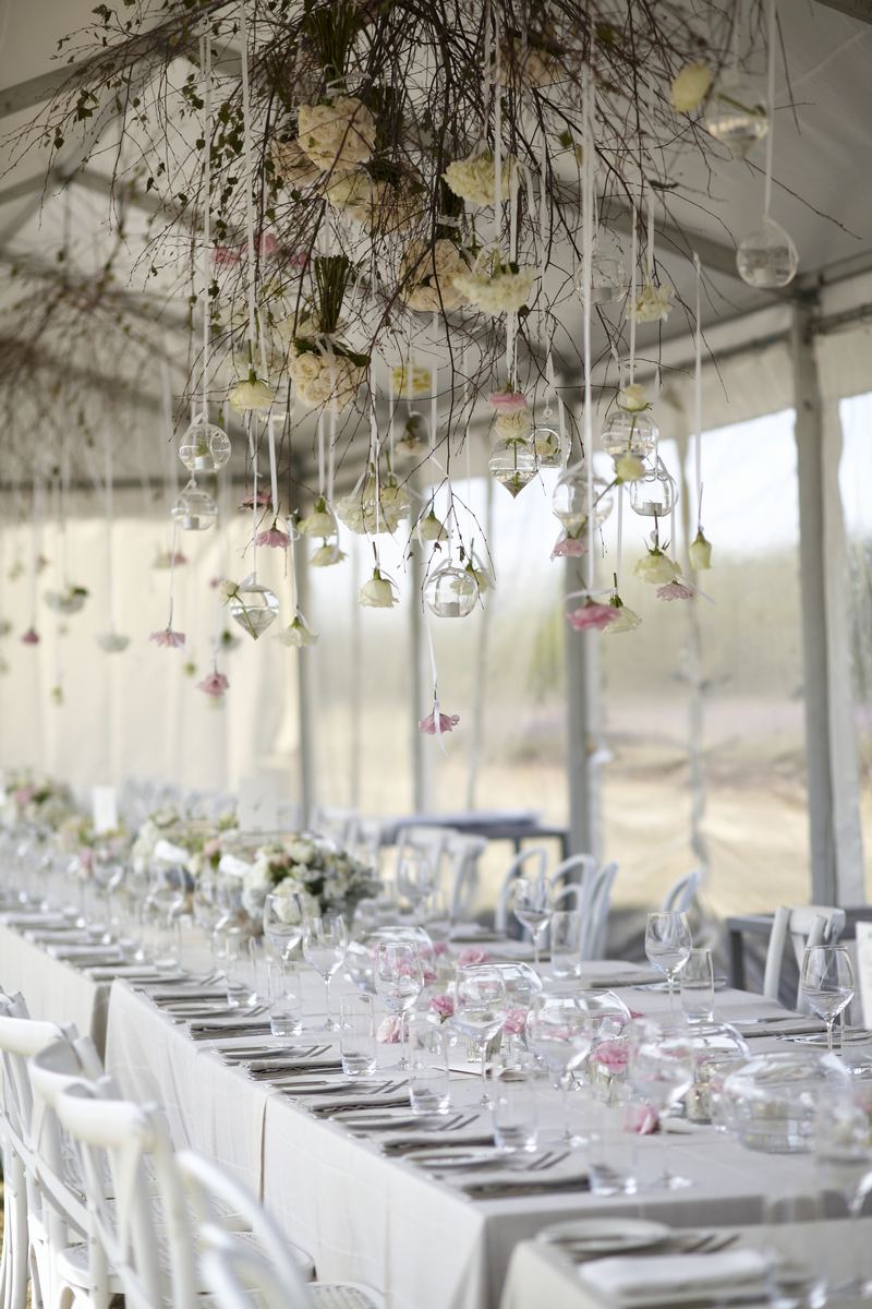 Romantic Wedding in a Lavender Field