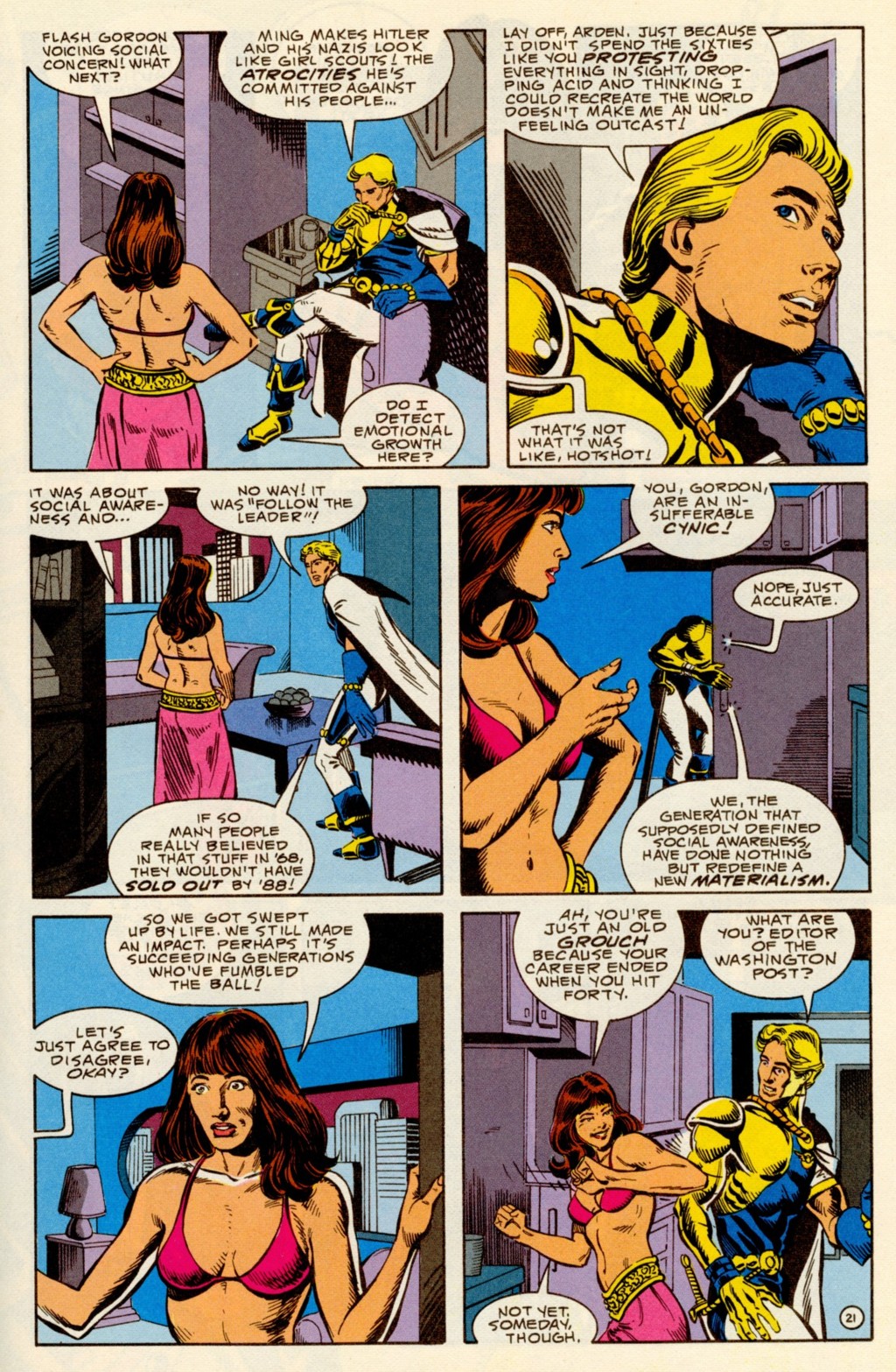 Read online Flash Gordon (1988) comic -  Issue #4 - 22