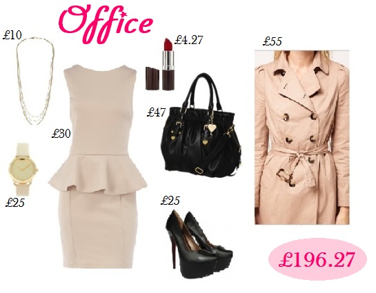 Office wear, passion for fashion, peplum dress