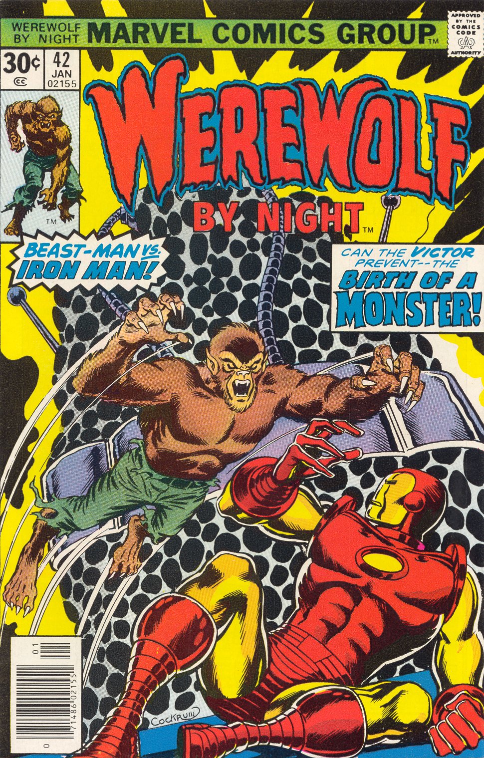 Werewolf by Night (1972) issue 42 - Page 1